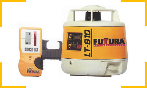 Futura LT-810 automatic true self-leveling single slope laser for sale at Paul R. Lipp & Son, Inc.